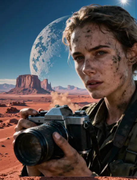 AI-generated contextual scene created by the AI photo background changer