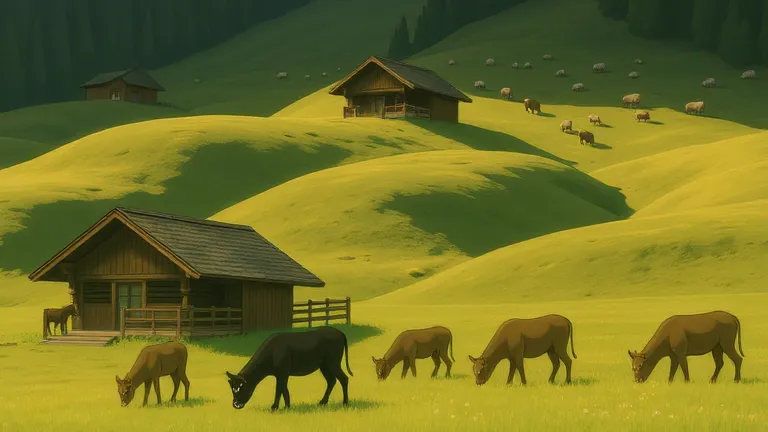 Advanced AI technology result showcasing diffusion model capabilities in Ghibli style transformation