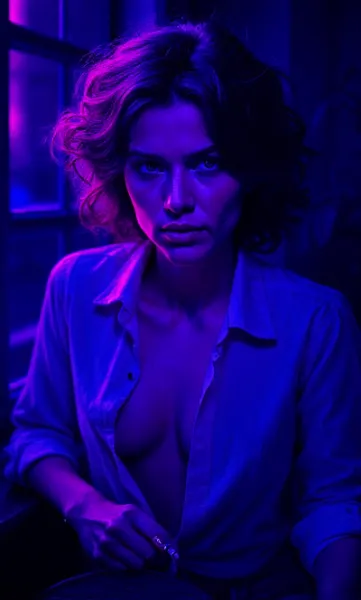 Kirkify AI result showcasing smart neon mapping and background isolation